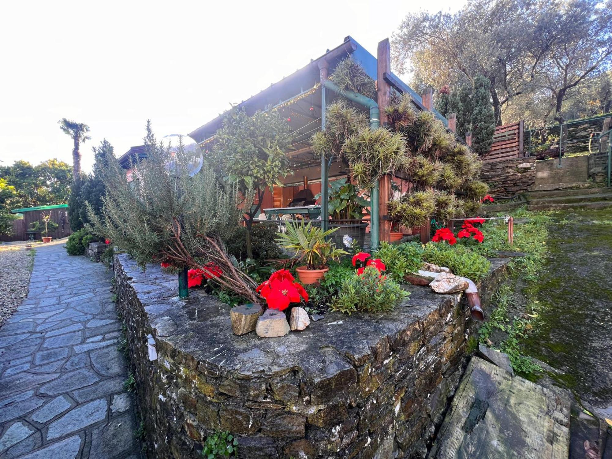 La Baita Di San Massimo Villa Rapallo Buitenkant foto